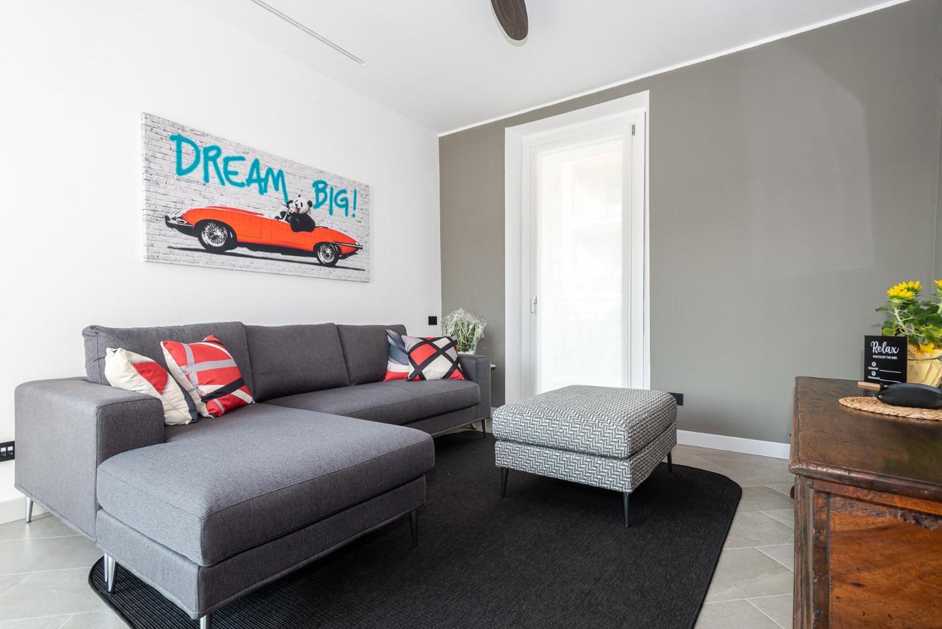 Appartamento Mg House Luxury Côme Esterno foto