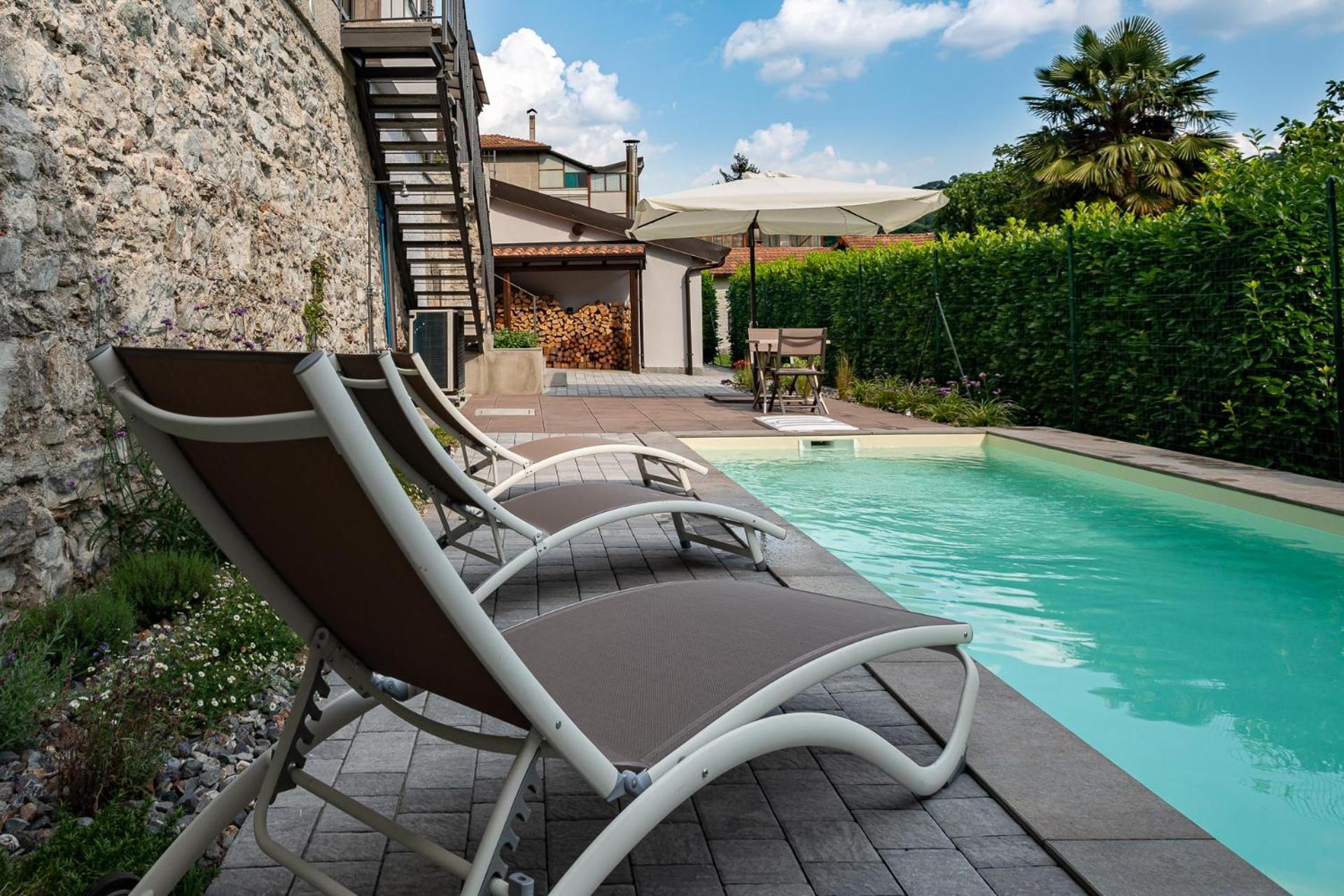Appartamento Mg House Luxury Côme Esterno foto